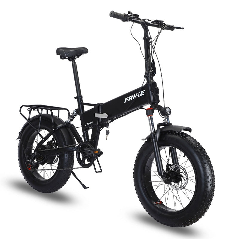Folding Soft Tail Fat Tire Electric Bike FD03