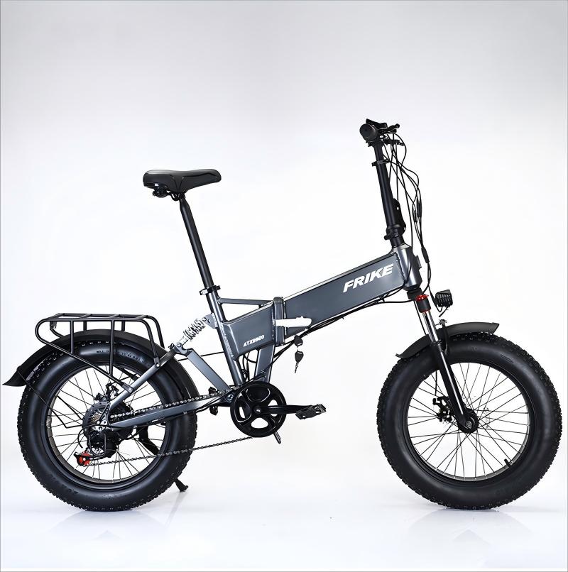 Folding Soft Tail Fat Tire Electric Bike FD03