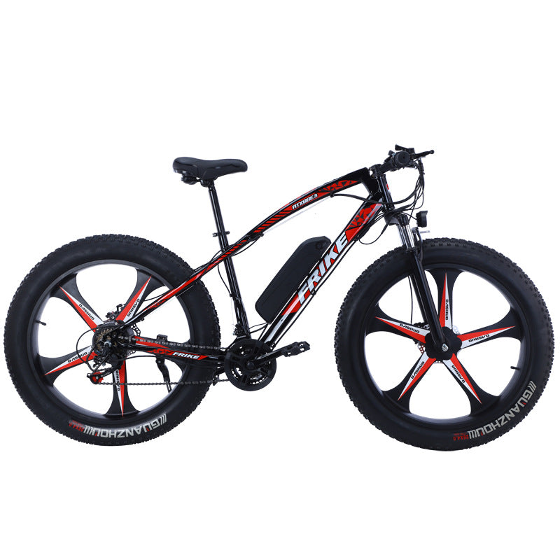 Fat Tire Mountain One Piece Wheels Electric Bike FT04