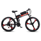 Folding Full Suspension Mountain One Piece Wheels Electric Bike FD02