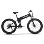 Folding Full Suspension Fat Tire Mountain Electric Bike FD01